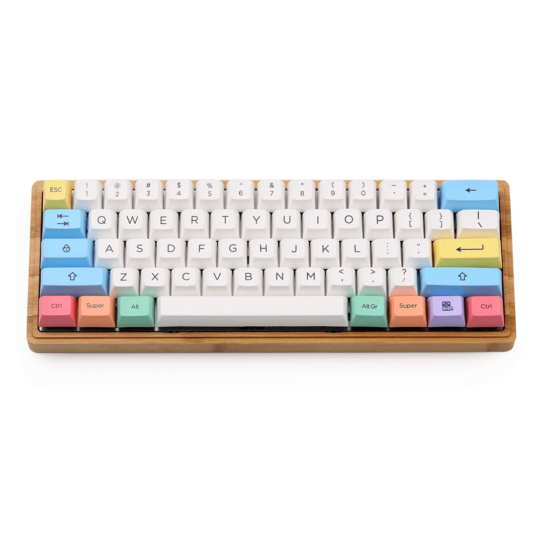 Jeu de capuchons de touches SA PBT Chalk (ANSI)