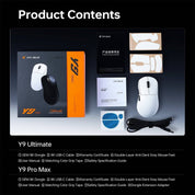 Souris ATK Y9 Ultimate (Blanche)