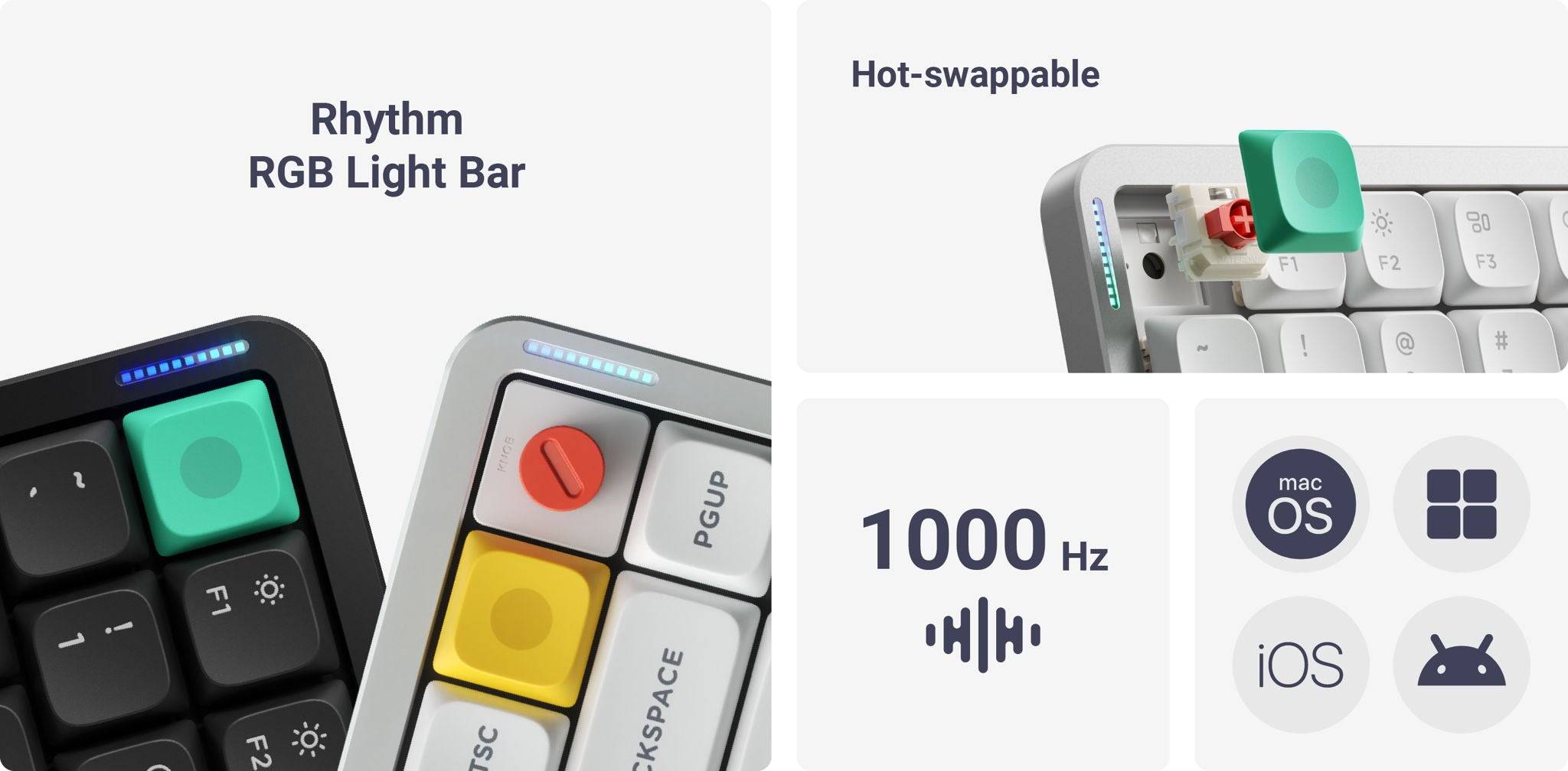 Nuphy Air100 (ISO-DE) blanc