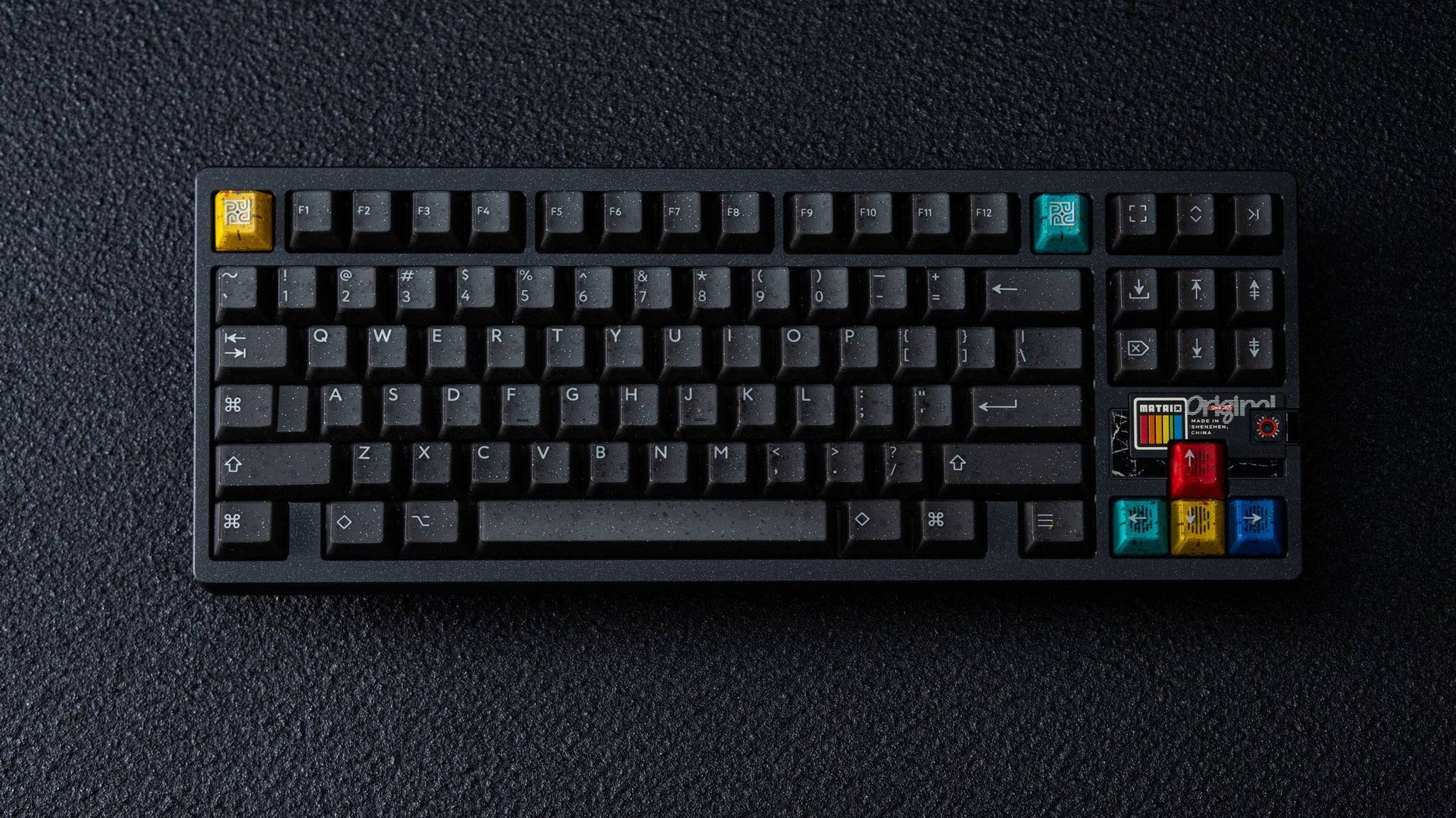 PBTFans Neon R2 Keycap Set