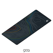 900mats Noir x RGB Waves Deskmat - InputGear DE