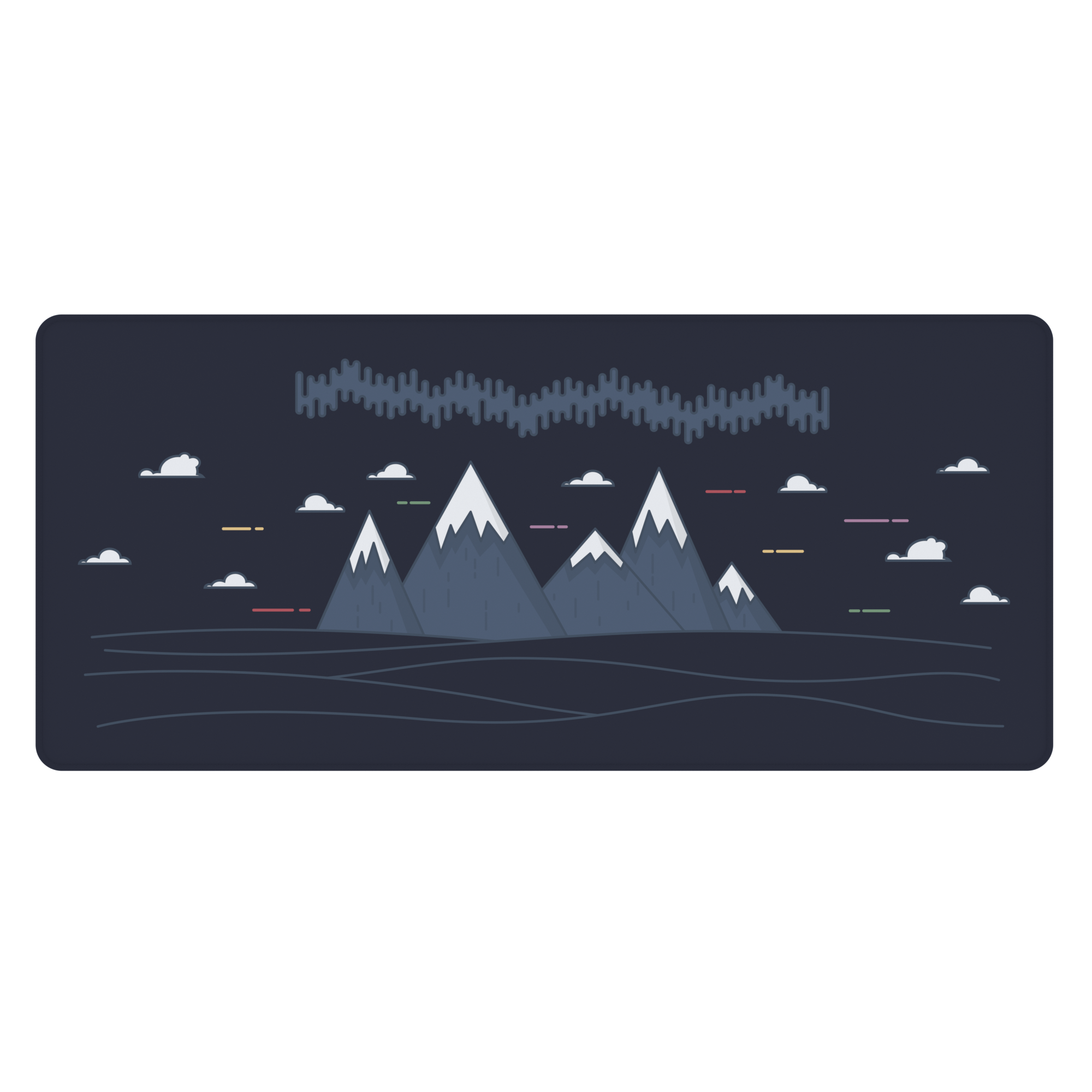 900mats Nord - Dark Deskmat - InputGear DE