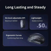 Souris IPI Gaming Qi Pro noire 