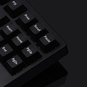 PBTFans White on Black Keycap Set