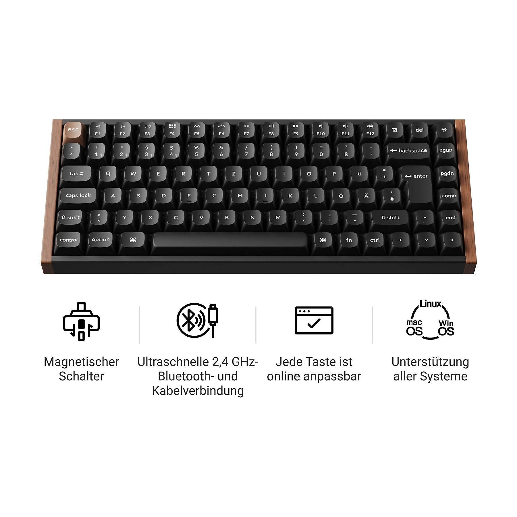 Clavier Keychron K2 HE Édition Spéciale (ISO-DE)