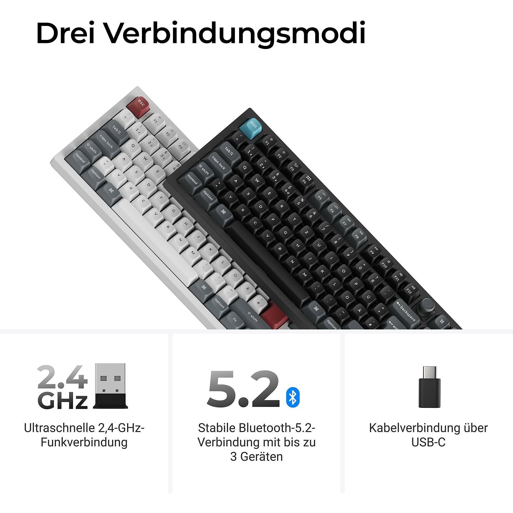 Clavier Keychron Q6 Ultra 8K (ISO-DE)