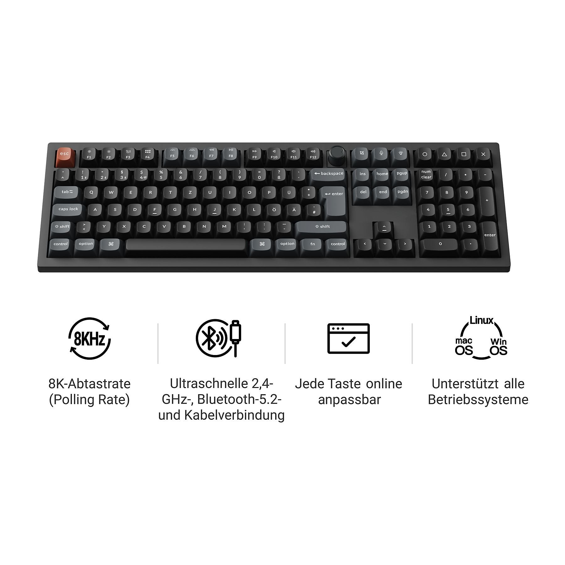 Clavier Keychron V6 Ultra (ISO-DE)