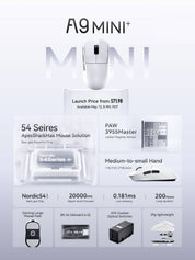 Souris ATK A9 Mini+ (noir)