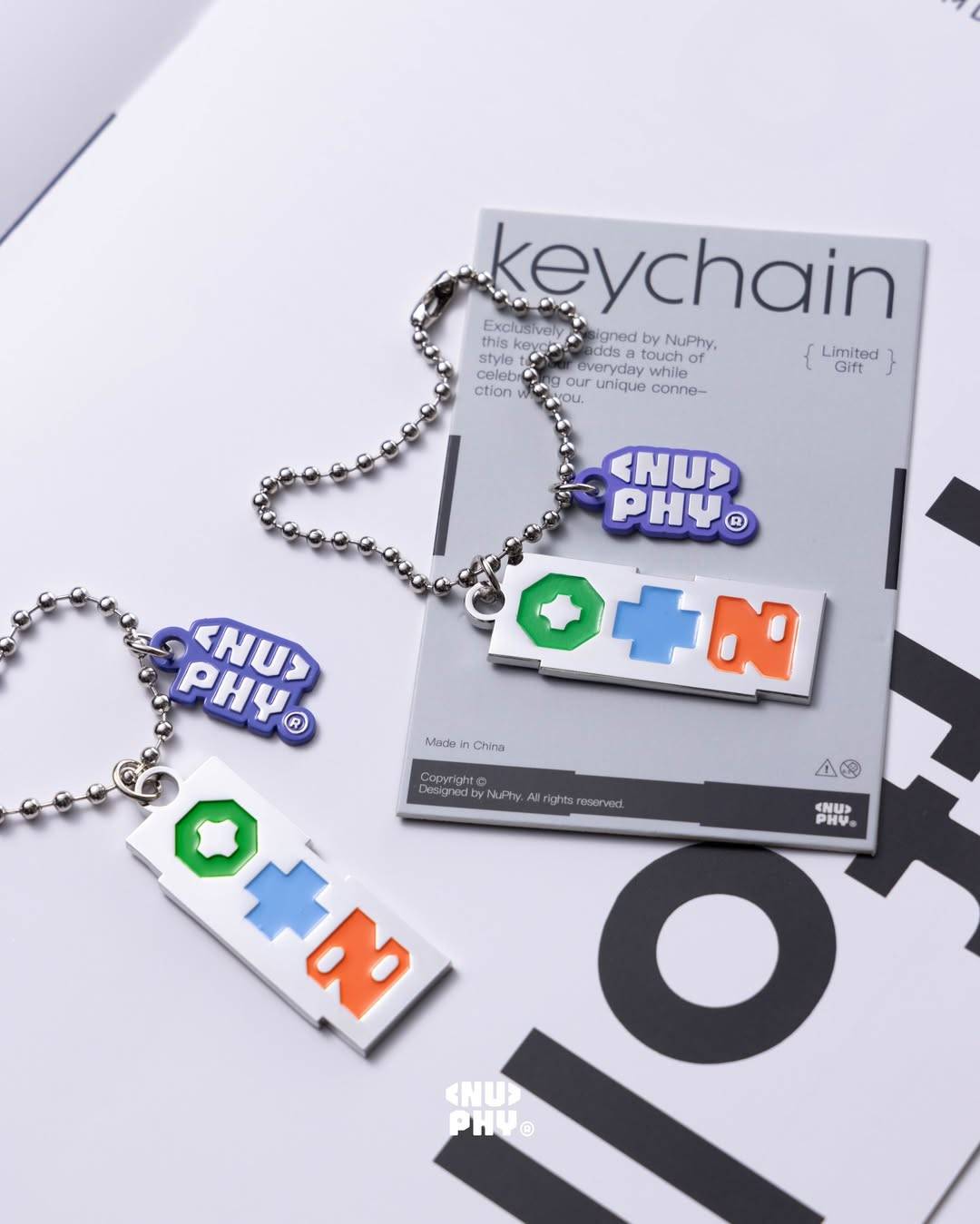 Porte-clés de Noël Nuphy (Gratuit)