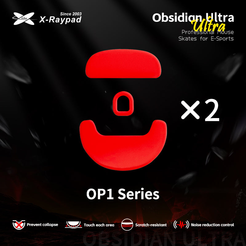 Patins de souris X-Raypad Obsidian Ultra