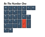 Ensemble de touches EPBT Be The One