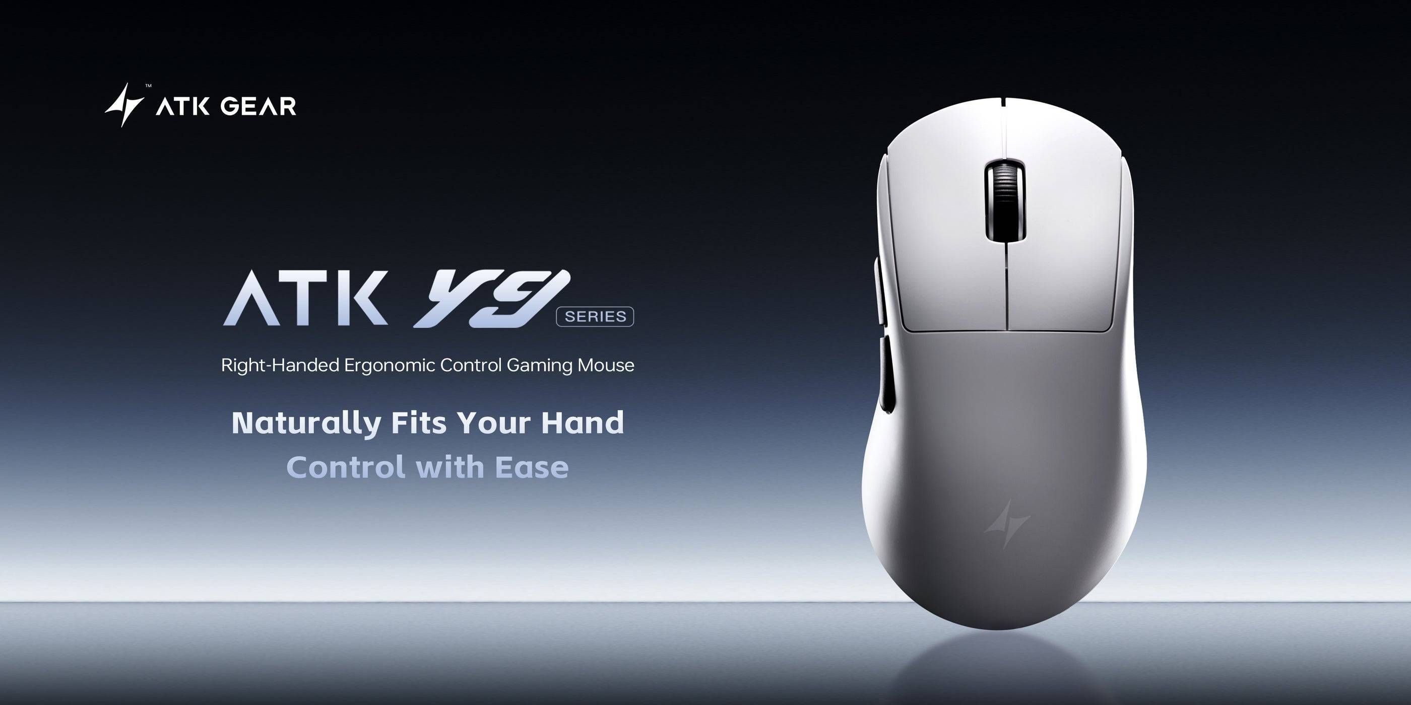 Souris ATK Y9 Pro Max (blanche)