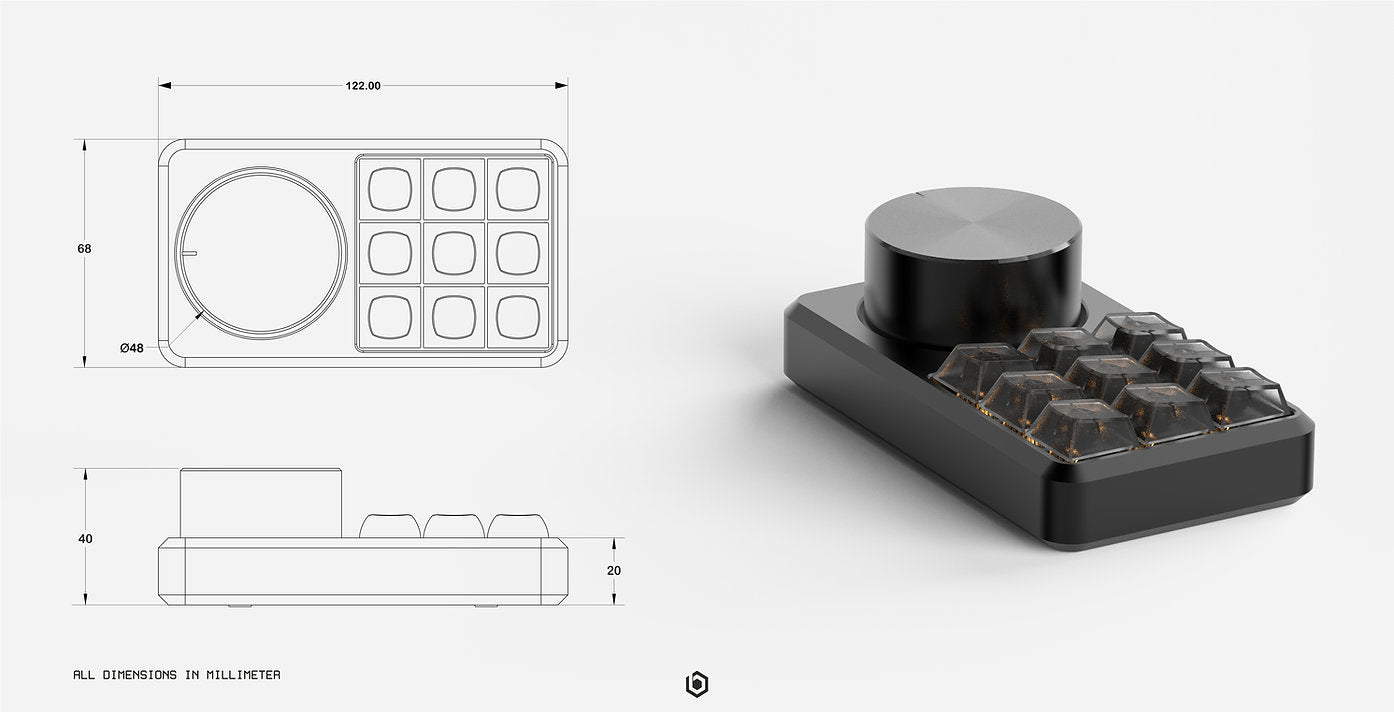 Binepad BNK9 Macropad - InputGear DE