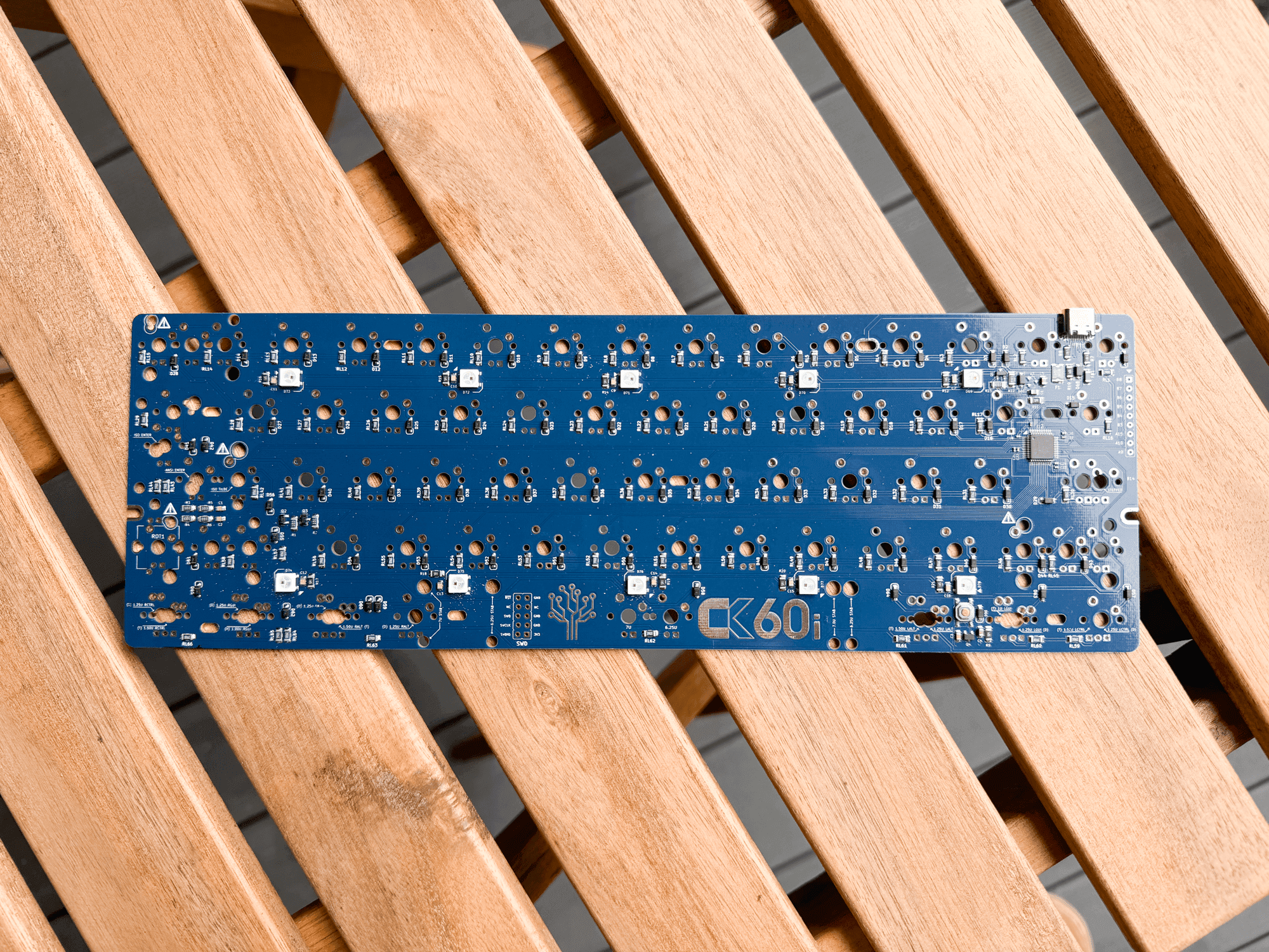 CandyKeys CK60i Solder PCB (DIY A - STOCK) - InputGear DE