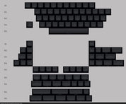 DSS Lights Out (R1) Keycap Set - InputGear DE