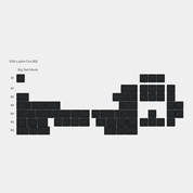 DSS Lights Out R2 Keycap Set - InputGear DE