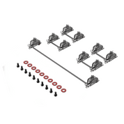 Durock Screw - In Stabilisers V3 Smokey Black - InputGear DE