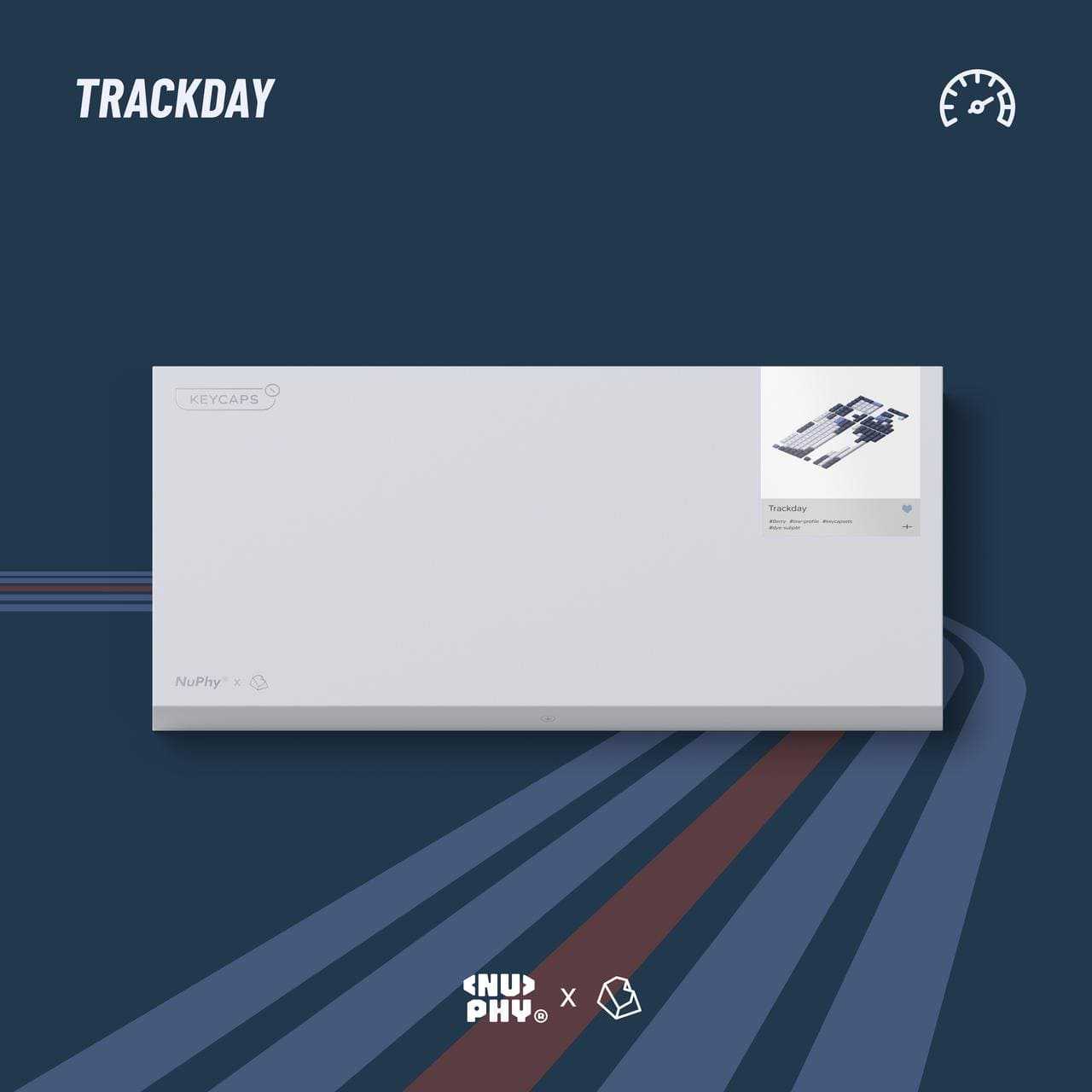 Ensemble de touches Nuphy Berry Trackday