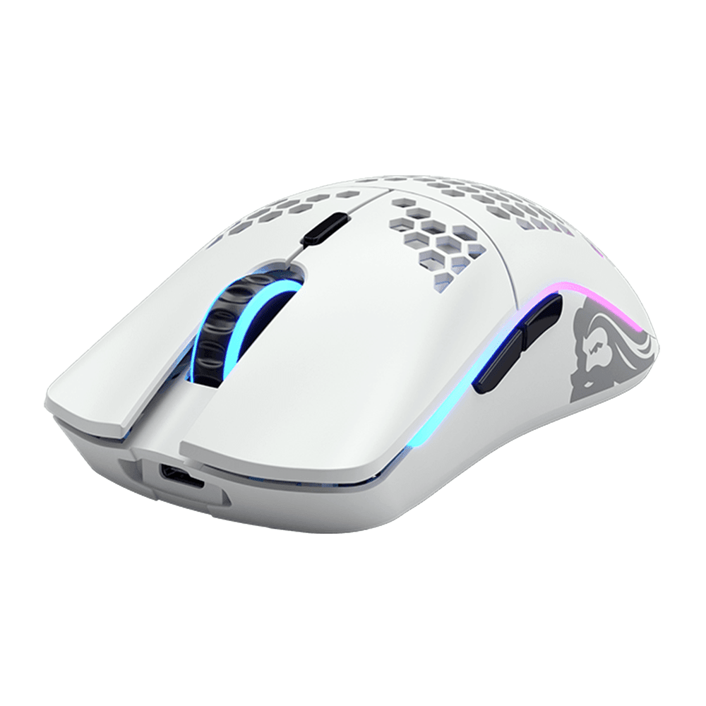 Glorious Model-O Wireless (White Matte) Mouse - InputGear DE