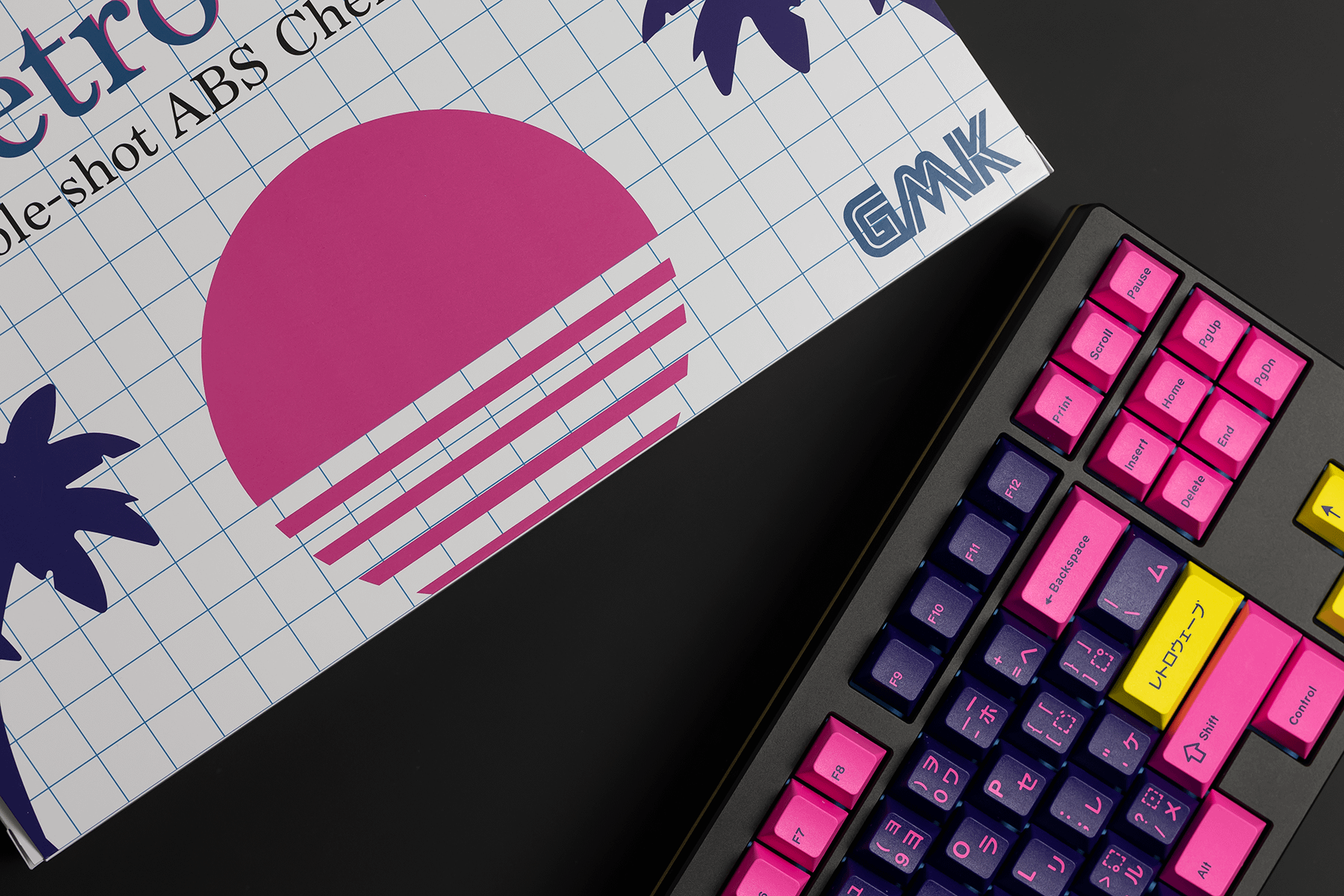 GMK Retrowave Keycap Set - InputGear DE