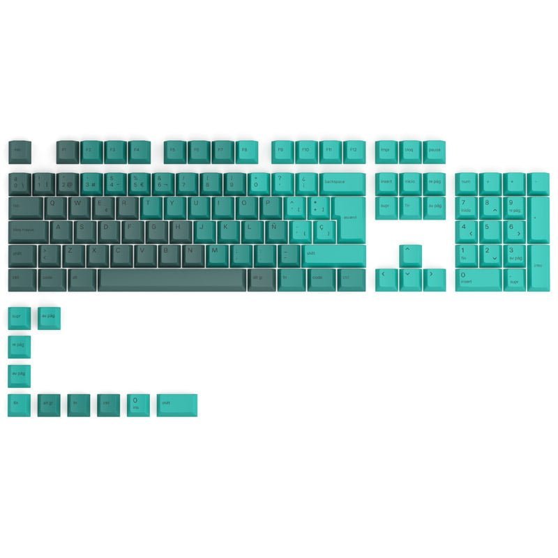 GPBT Rain Forest Keycaps (ISO-ES) Keycap Set - InputGear DE