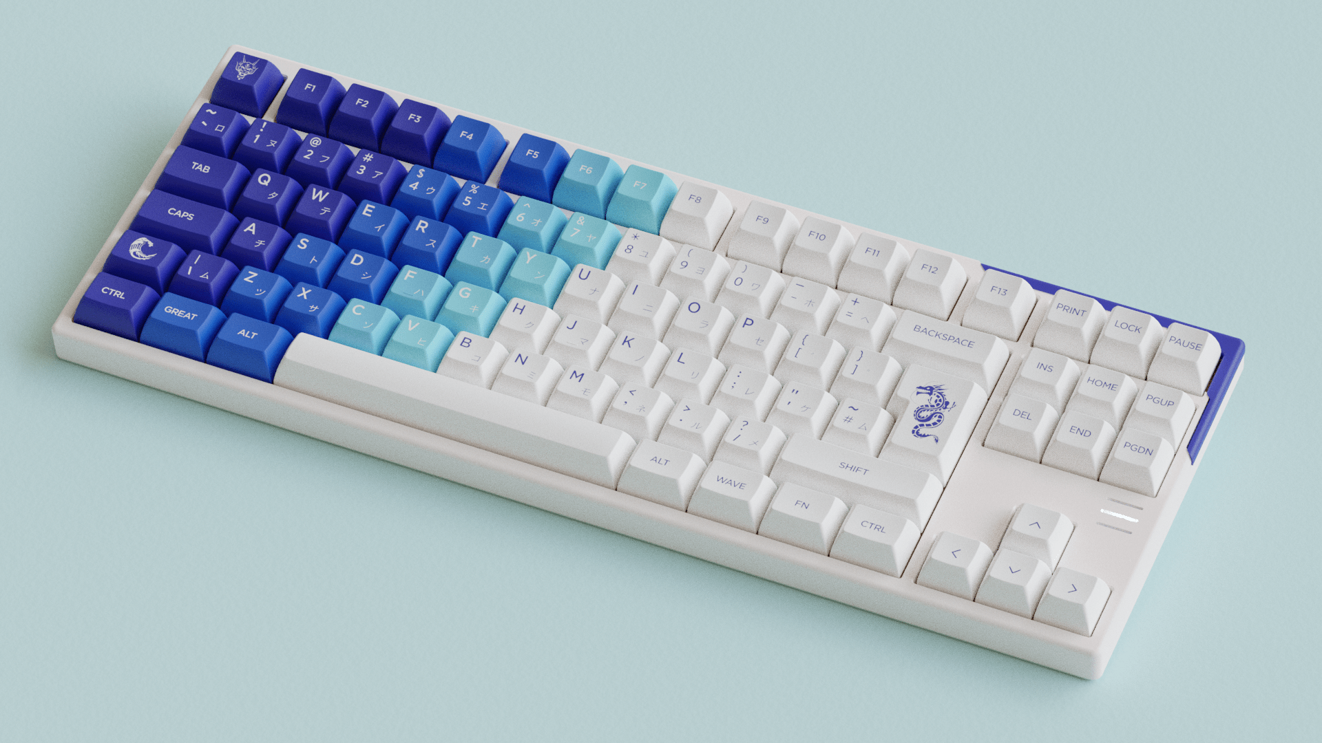 KAT Great Wave Keycap Set - InputGear DE