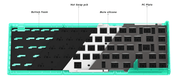 KBD67 Lite R4 Kit (ANSI) - InputGear DE