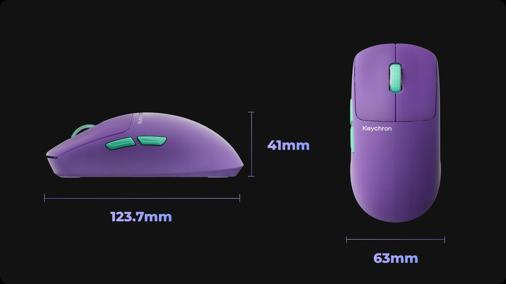 Keychron G6 HE Gaming Mouse (White) - InputGear DE