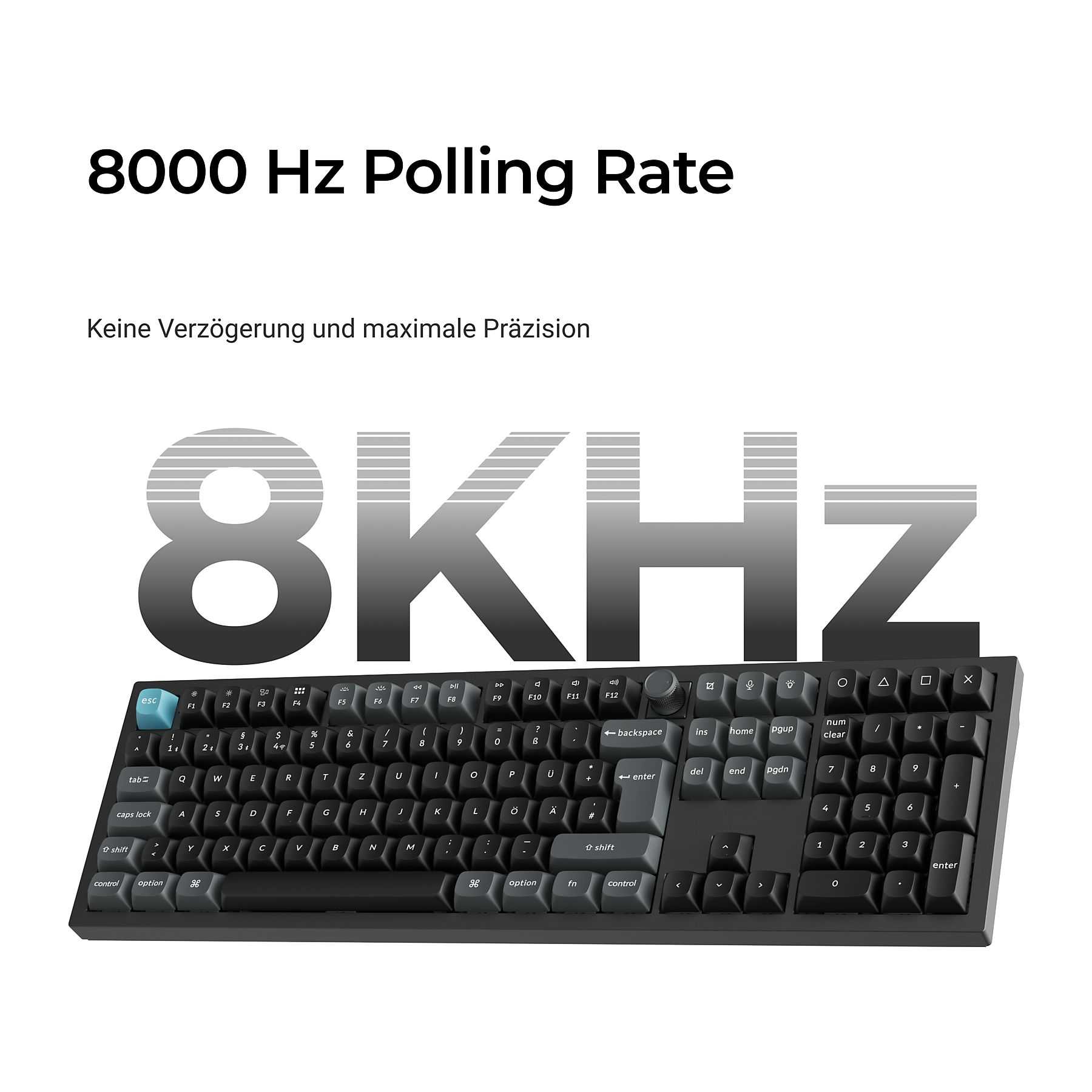 Keychron Q6 Ultra 8K (ISO-DE) Keyboard - InputGear DE