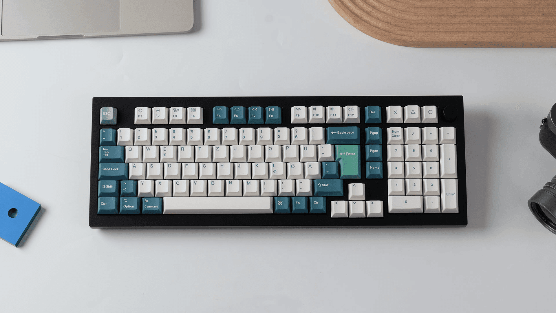 Keychron White Mint (ISO - DE) Keycap Set - InputGear DE