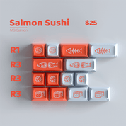 MG Salmon (ANSI) Keycap Set - InputGear DE