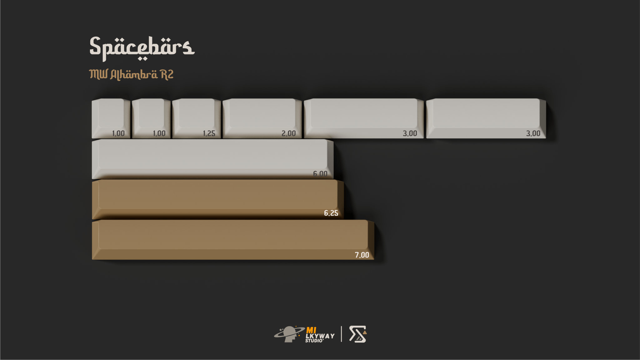 MW Alhambra R2 Keycap Set - InputGear DE
