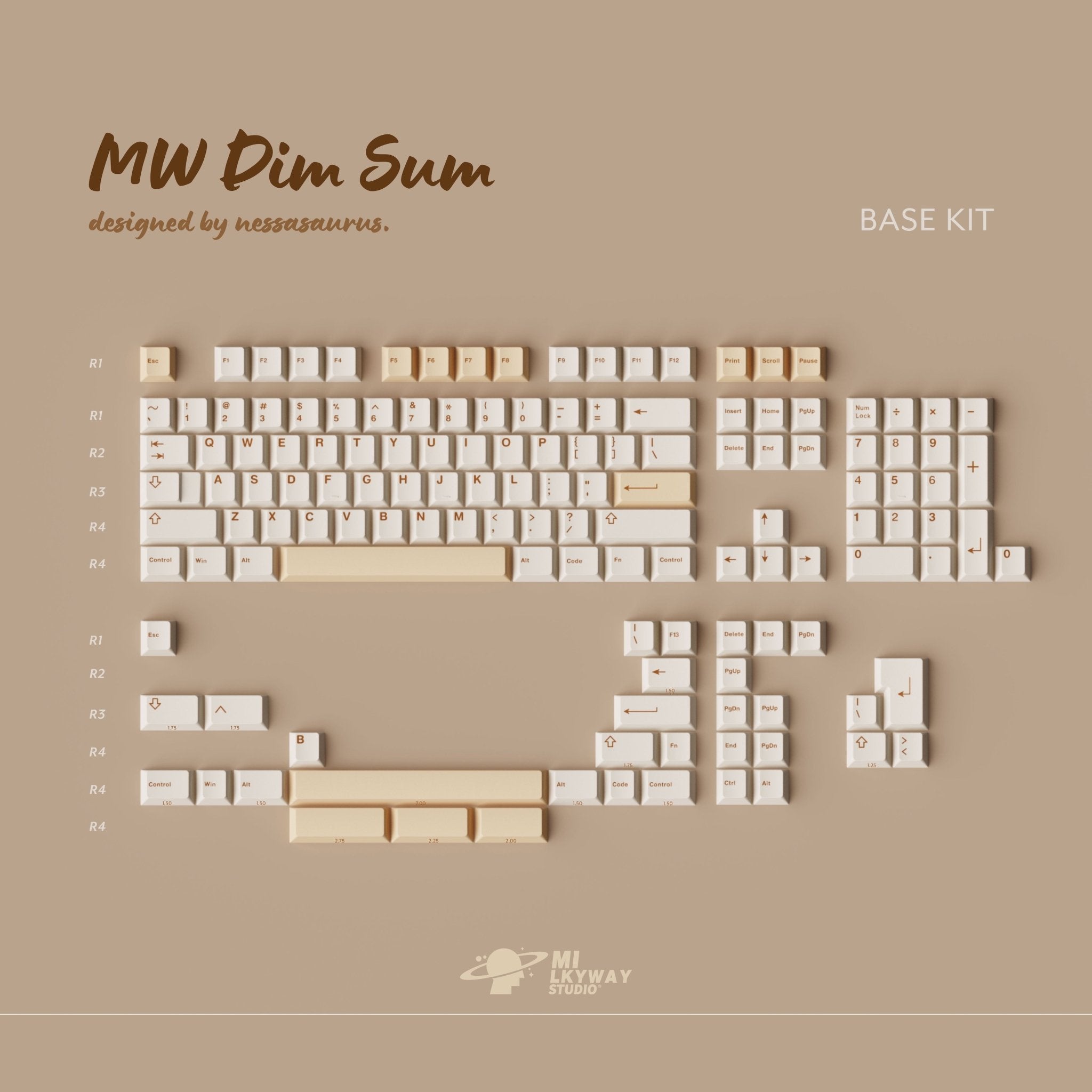 MW Dim Sum Keycap Set - InputGear DE