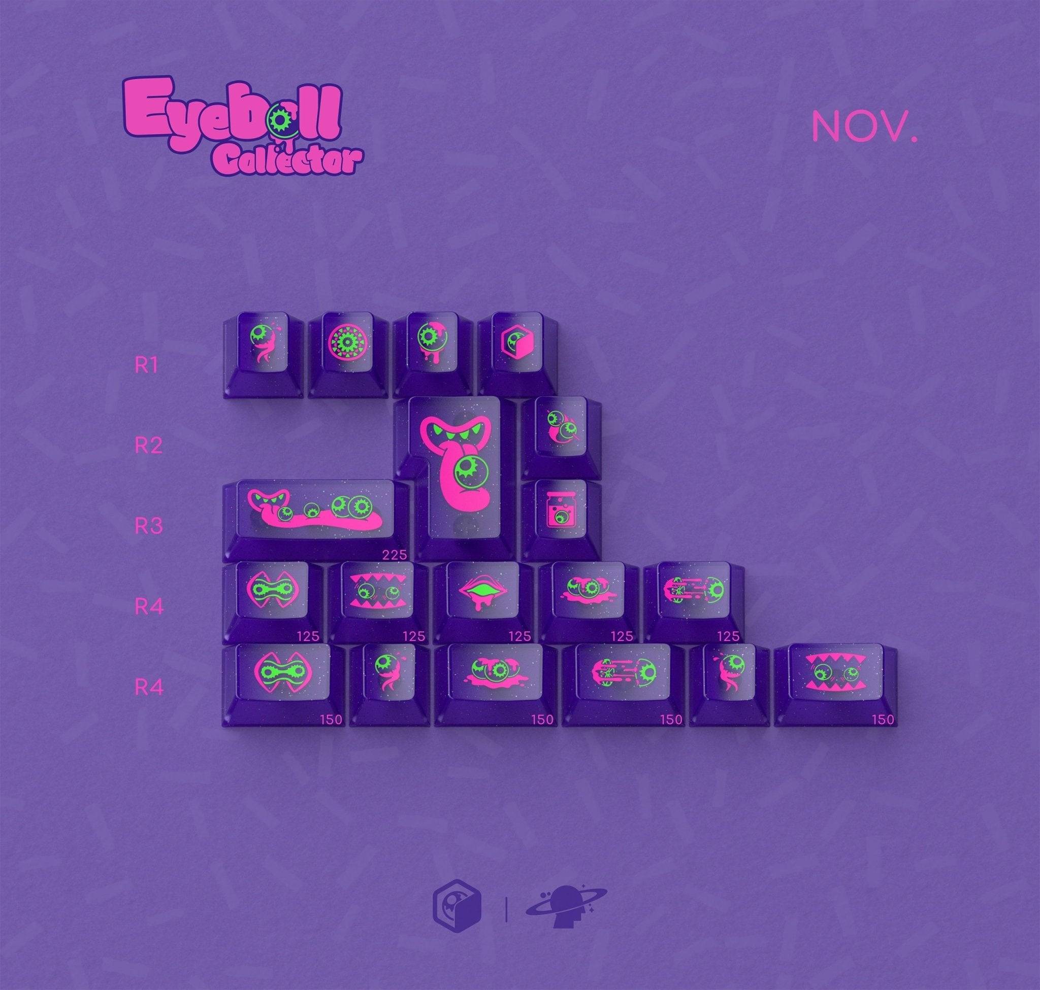 MW EyeBall Collector Keycap Set - InputGear DE