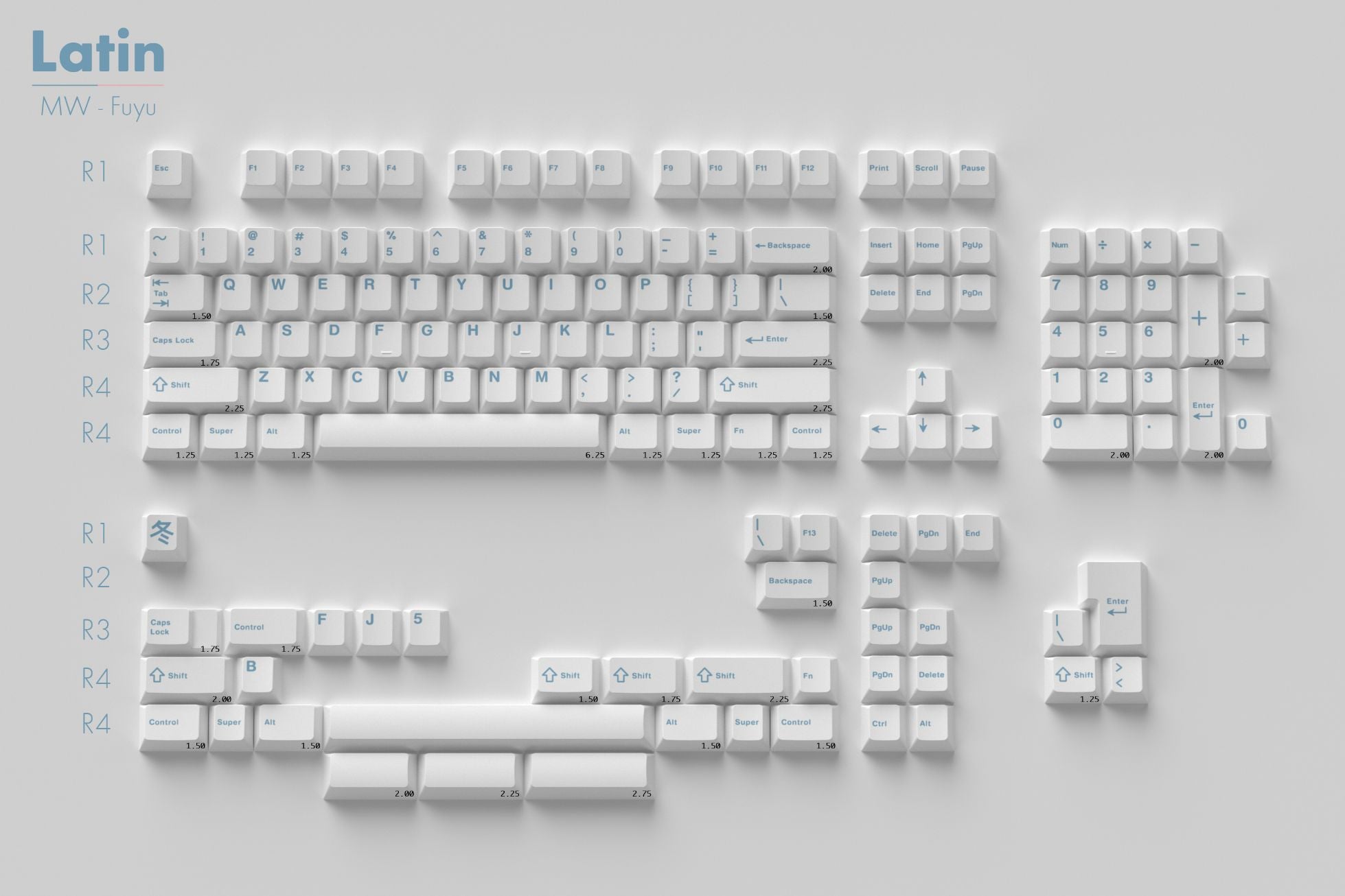 MW Fuyu Keycap Set - InputGear DE
