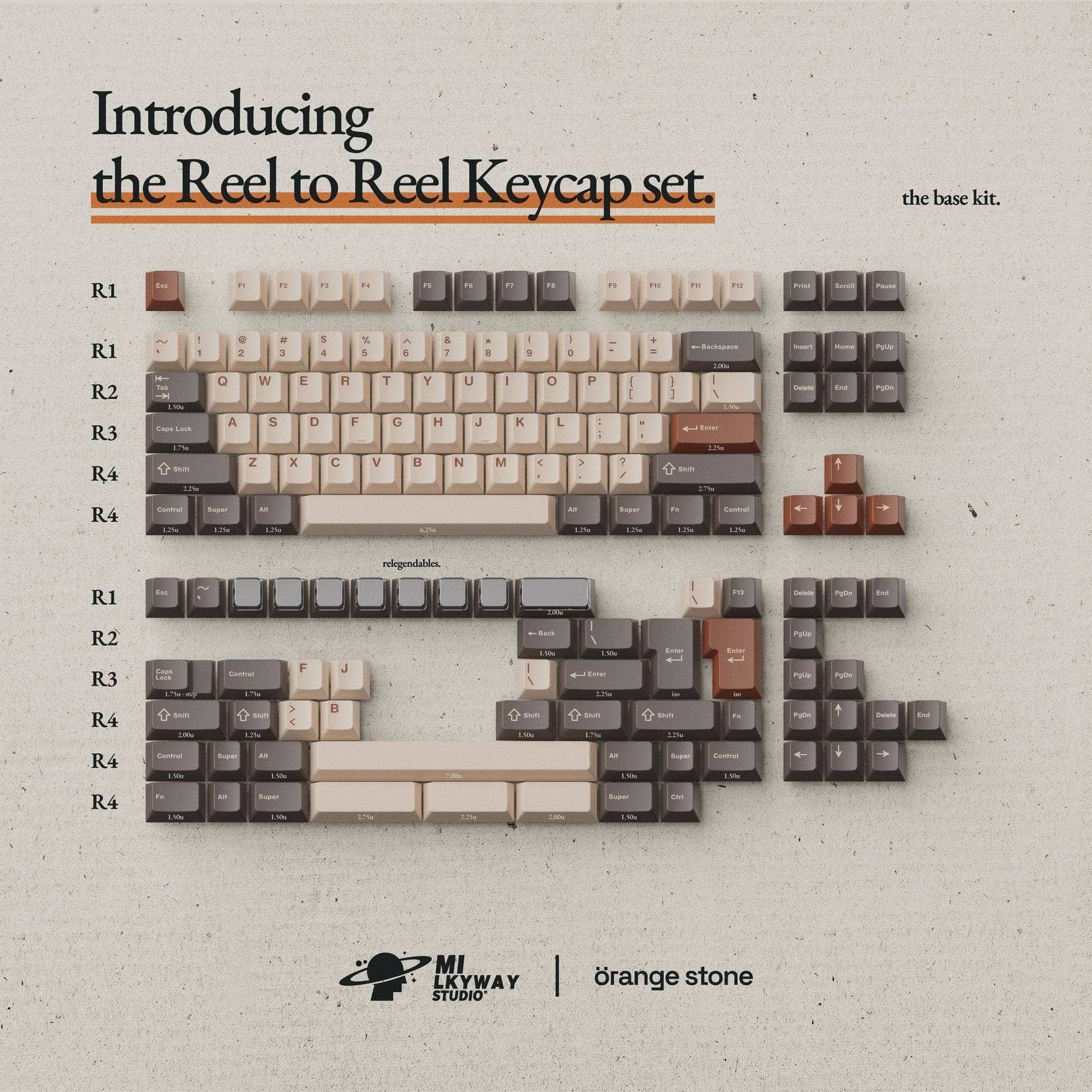 MW Reel to Reel Keycap Set - InputGear DE