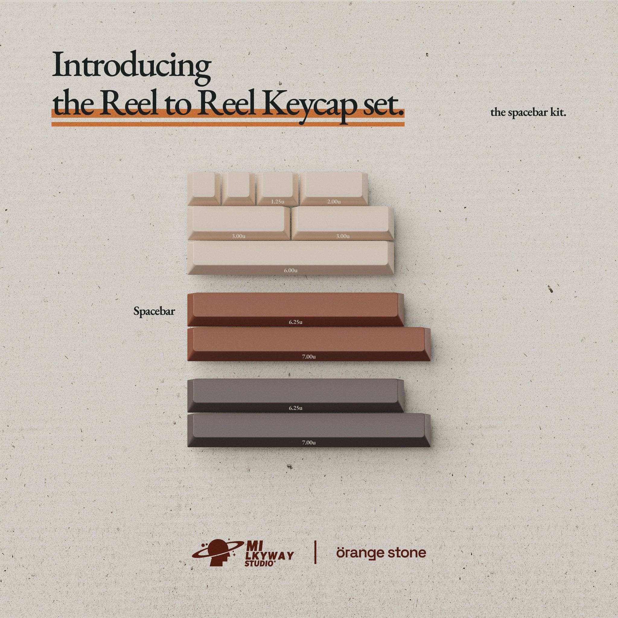 MW Reel to Reel Keycap Set - InputGear DE