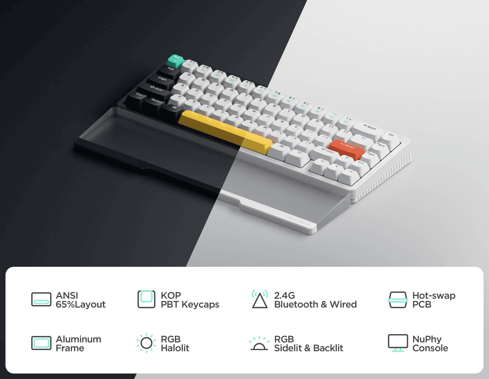 Nuphy Halo65 (Black) - InputGear DE