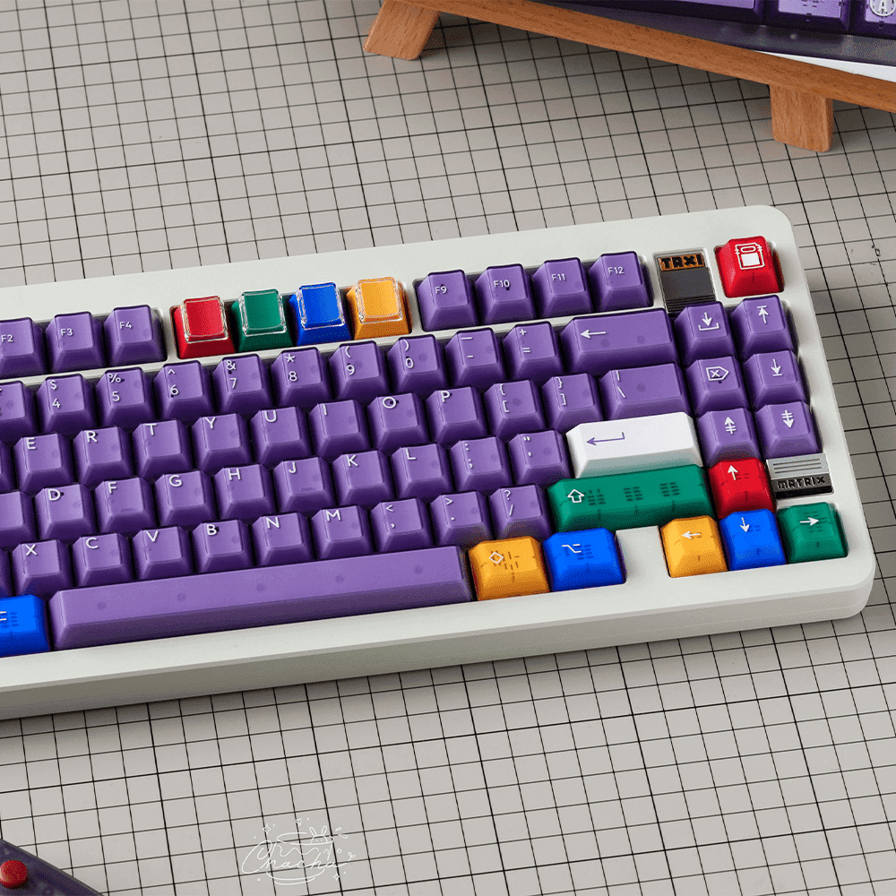 PBTFans Atomic Purple Keycap Set - InputGear DE