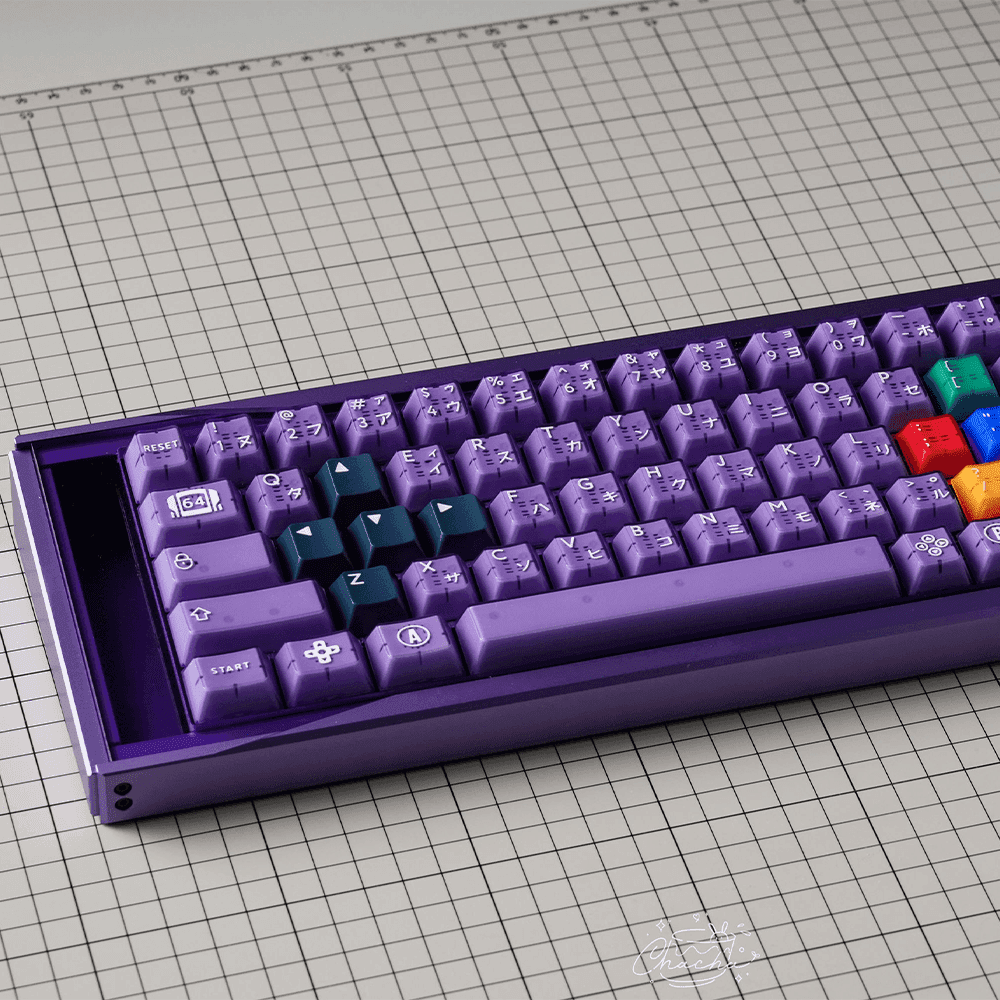 PBTFans Atomic Purple Keycap Set - InputGear DE