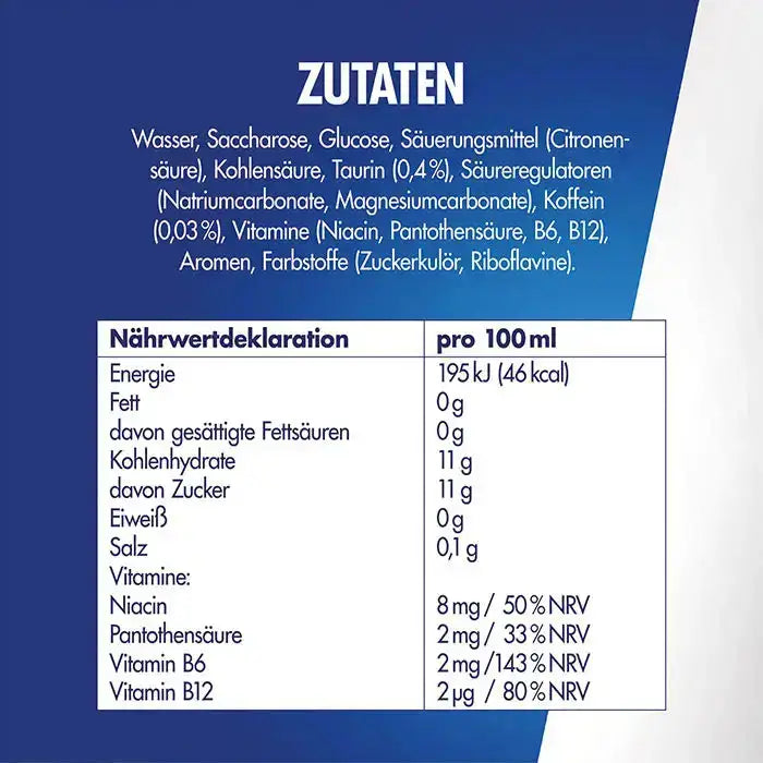 Boisson énergisante Red Bull - Canette de 250 ml