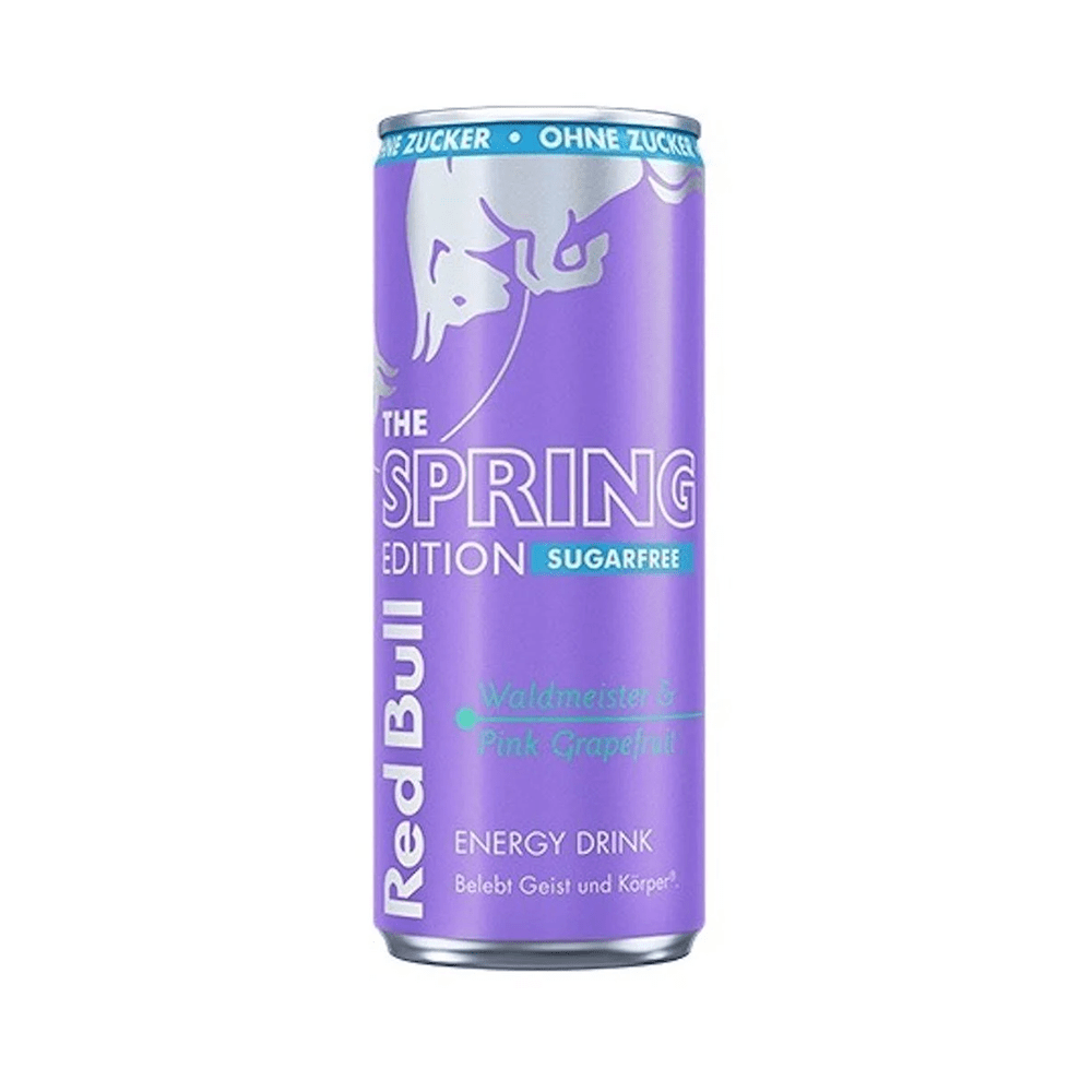 Red Bull Spring Edition Waldmeister & Pink Grapefruit Sugarfree - 250ml Dose - InputGear DE