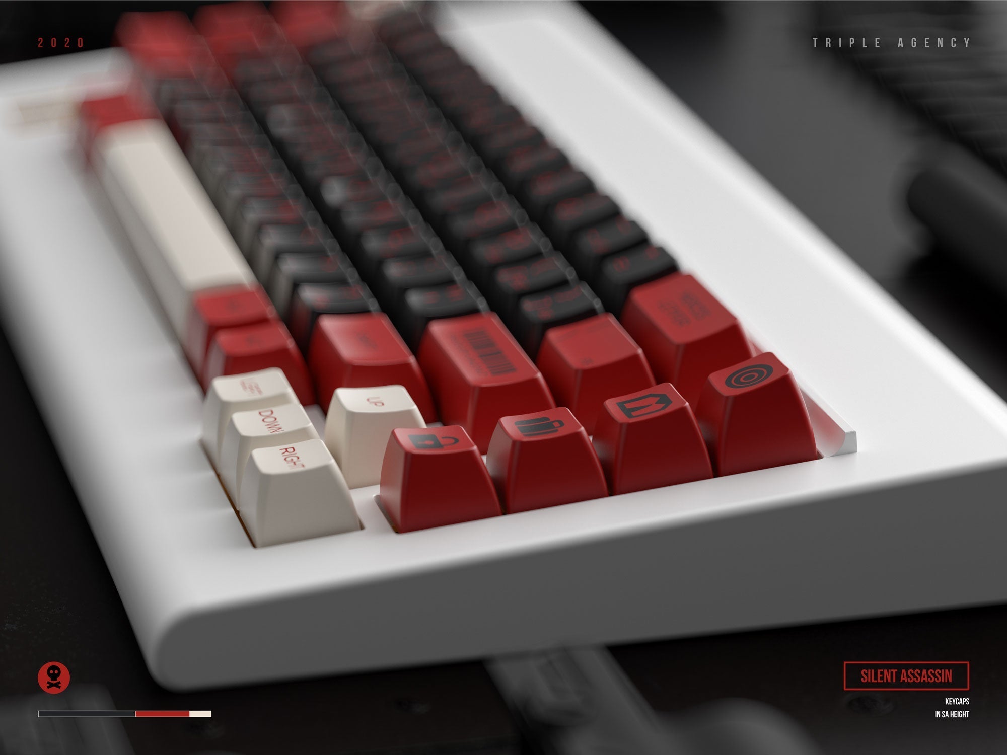 SA Silent Assassin Keycap Set - InputGear DE