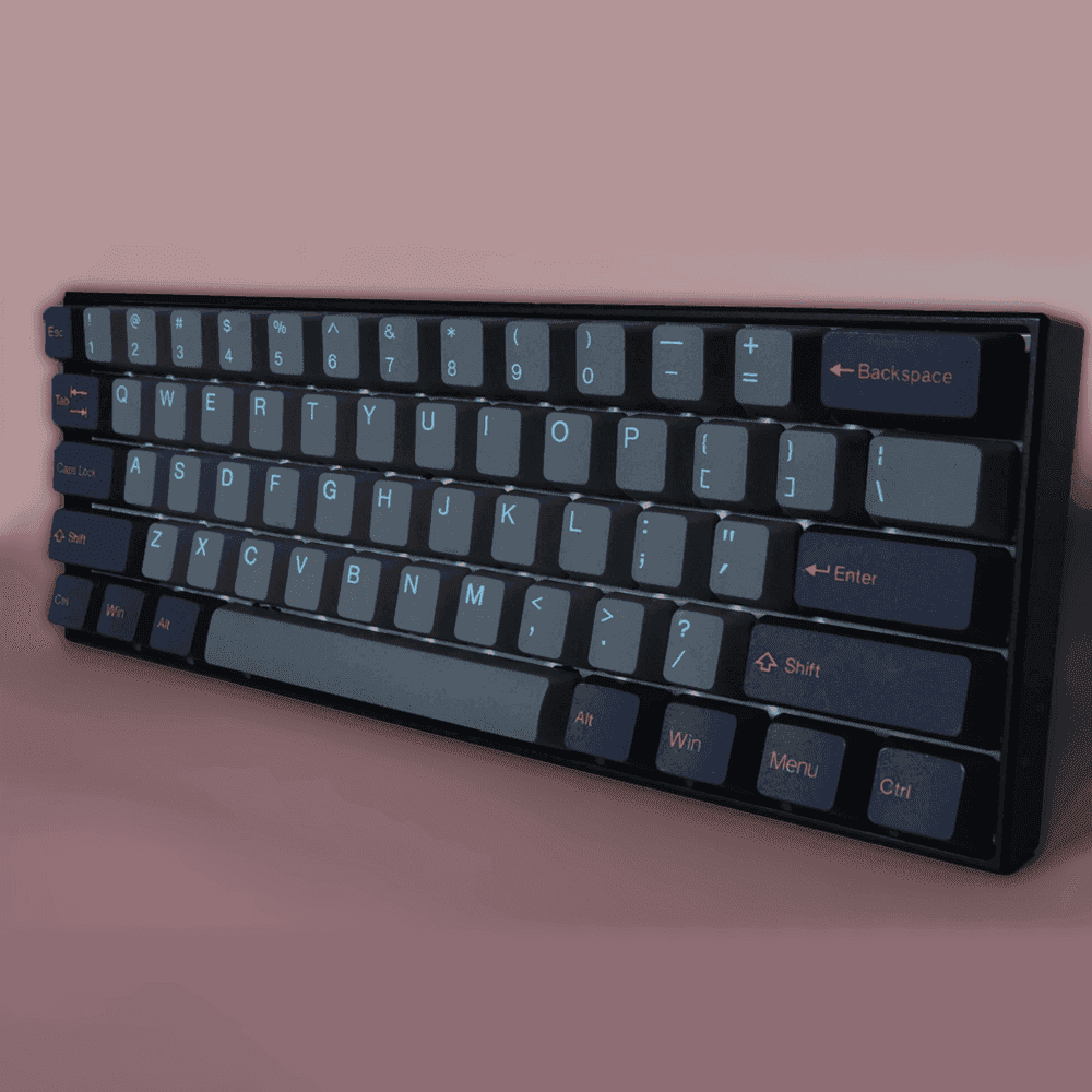 Tai - Hao Blue Moon (ANSI) Keycap Set - InputGear DE