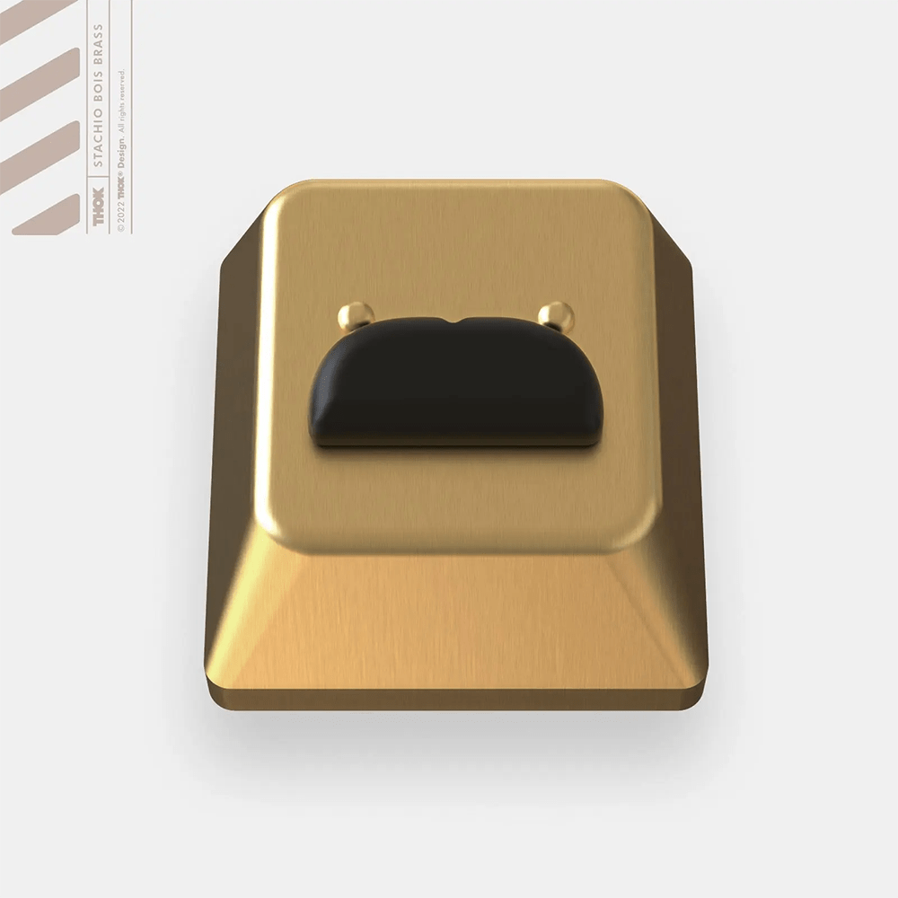 THOK x Stachio Bois Brass Keycap - InputGear DE