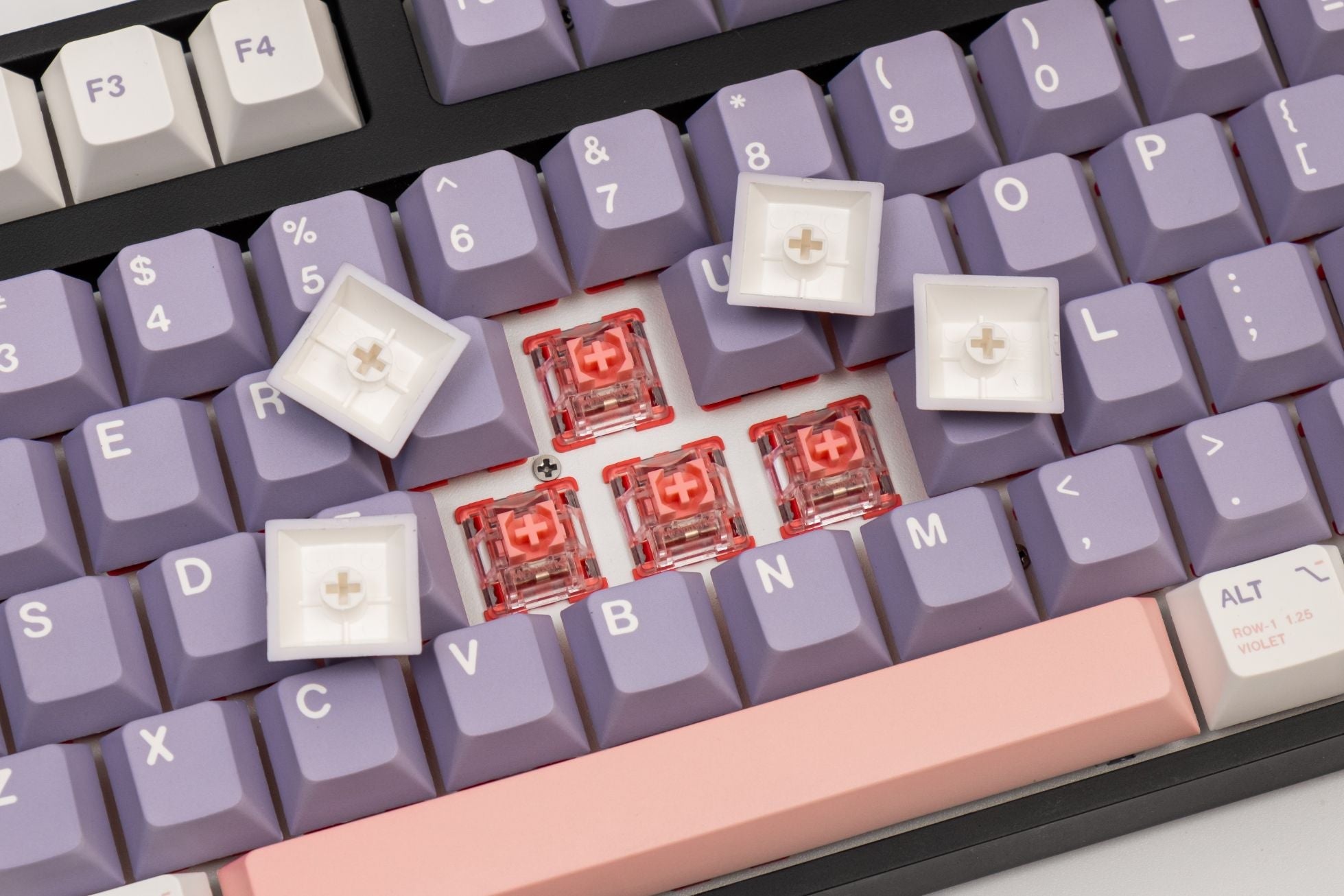 Timeless Violet (ANSI) Keycap Set - InputGear DE